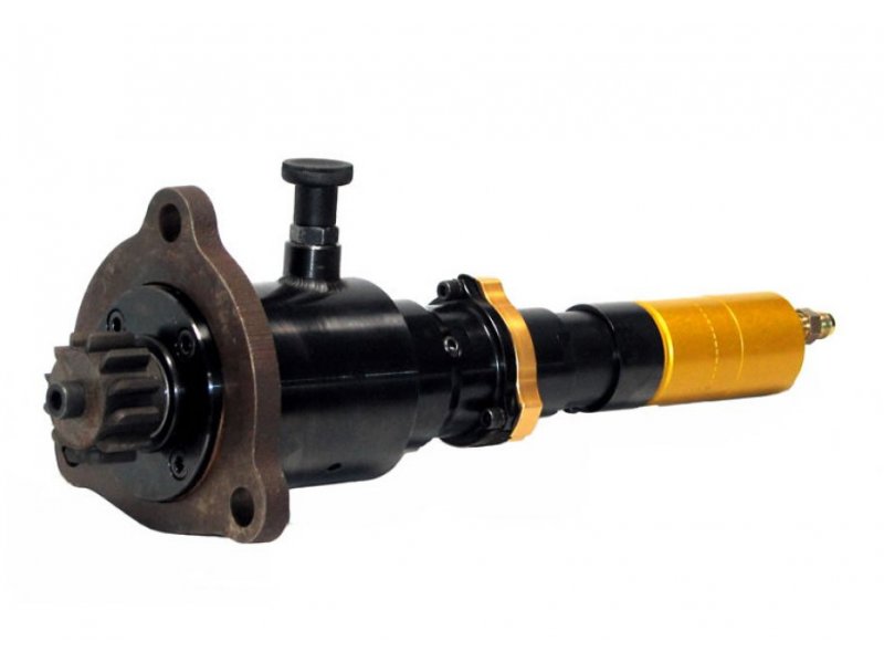 What is an engine barring motor used for?